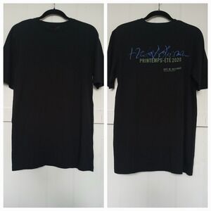 Haider Ackermann Invitation Phasin T Shirt Mens XXS Black 203-3804-A-224-096